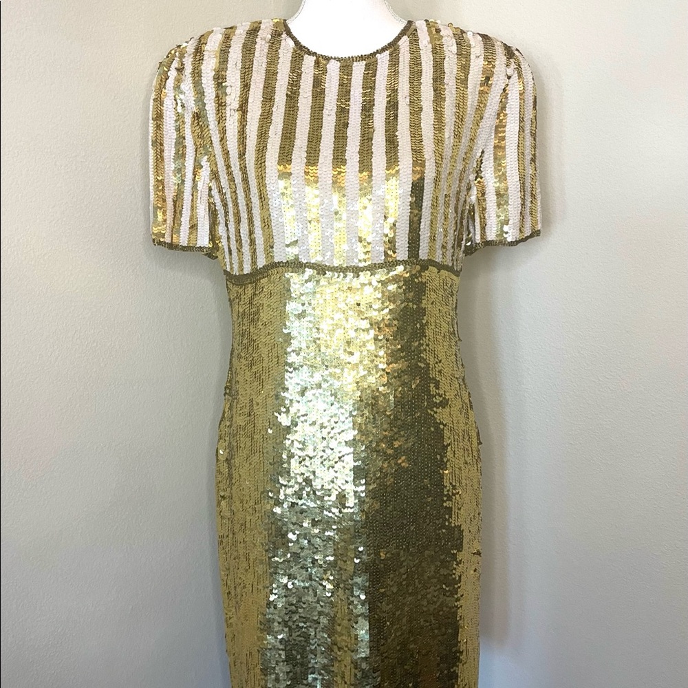 Vintage Modi - Sequin Party Dress (Size L)